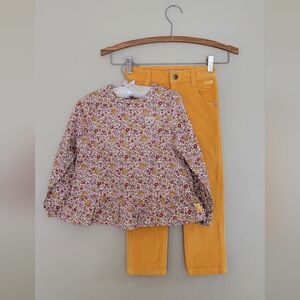 STEIFF 2 piece set size 3-4 toddler girl